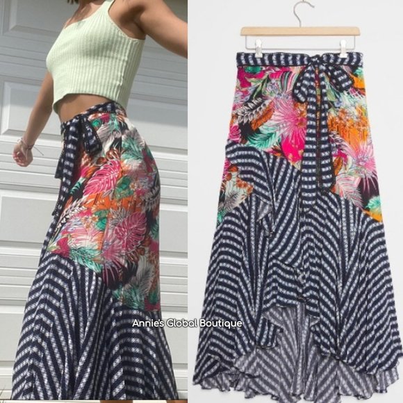 HTF NWT ANTHROPOLOGIE Bhanuni Hanna Maxi Skirt - Picture 3 of 9